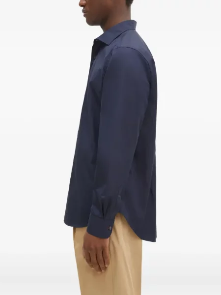 Cămașă Paul Smith lungă albastru