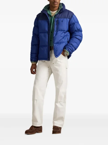 Șapcă Polo Ralph Lauren cu broderie din țesătură twill în carouri albastru