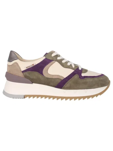 Sneakersy Mephisto zamszowe zielone