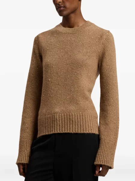 Кашмирен пуловер Ralph Lauren Collection кафяво