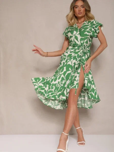Rochie Janiraena verde
