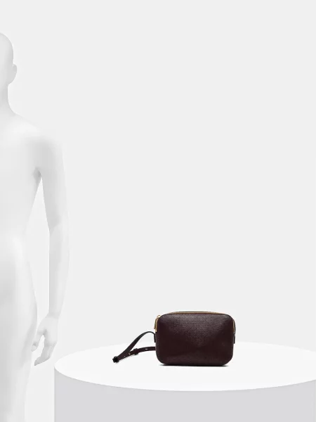 Calvin Klein keresztpántos táska női műbőr barna