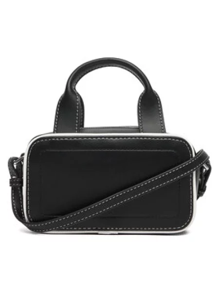 Kabelka Calvin Klein Contrast Ck Mini Bauletto Bag čierna
