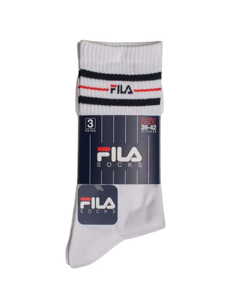 Čarape Fila bijela