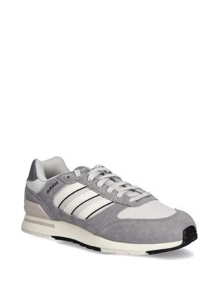 Τρέξιμο παντελόνι Adidas από διχτυωτό slip-on μαύρο