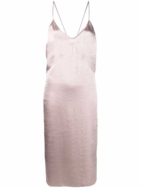 Saténové oblekové šaty Dsquared2