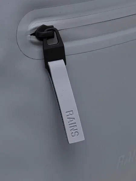 Рюкзак Rains Rolltop Rucksack W3 великий однотонний сірий