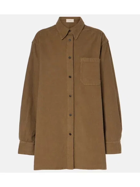 Top The Row sztruksowy zielony