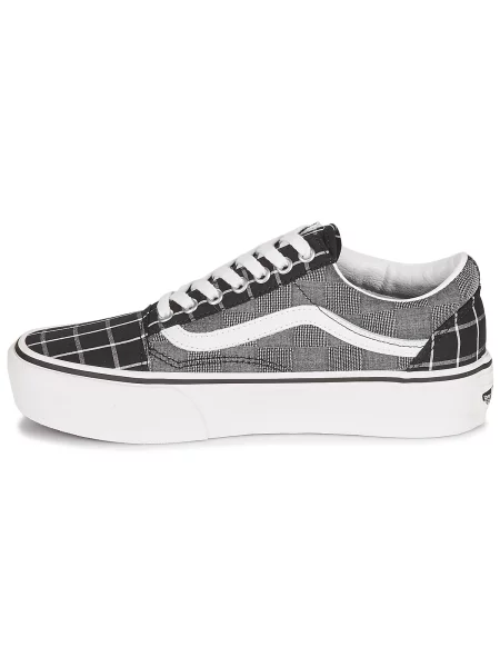 Tenisky Vans Old Skool na platforme sivá