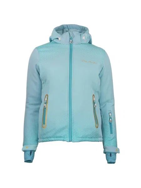 Geacă Peak Mountain softshell albastru