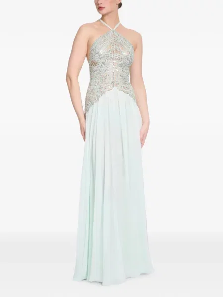 Rochie maxi Elie Saab verde