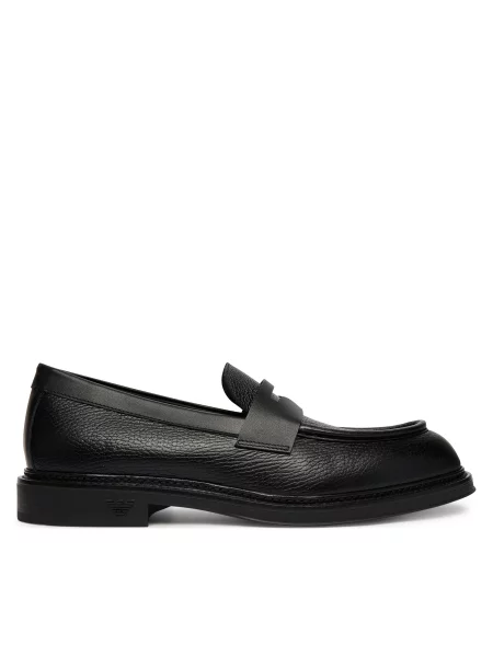 Loaferek Emporio Armani fekete