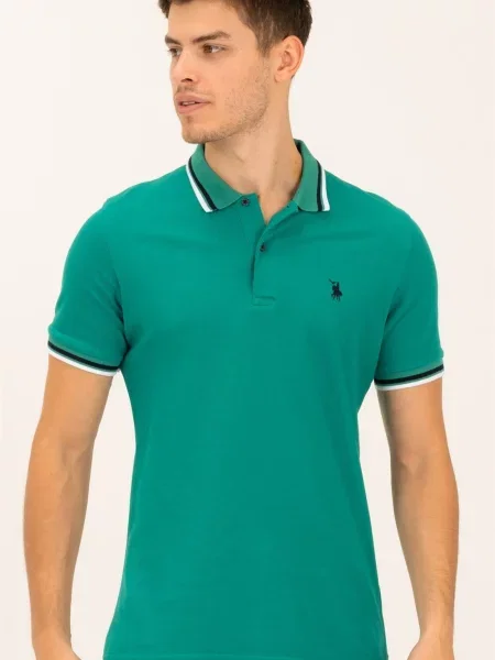 Tricou polo Dewberry verde