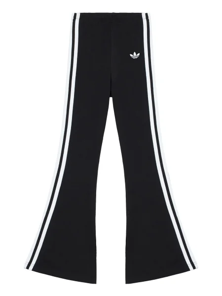 Adidas Originals Legíny Flared / bílá černá