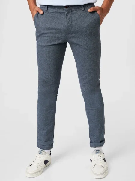 JACK & JONES Chino hlače Marco golobje / oker modra