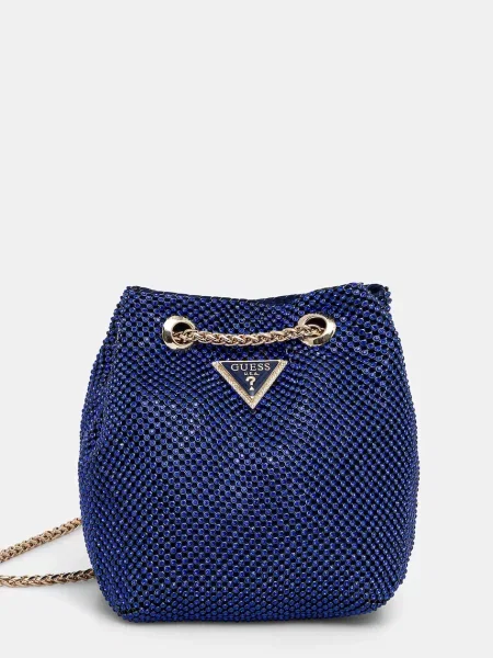 Torbica Guess ZALINA mornarsko modra