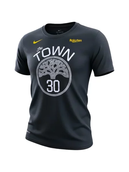 Pantaloni scurți Nike alergare cu talie înaltă în carouri albastru