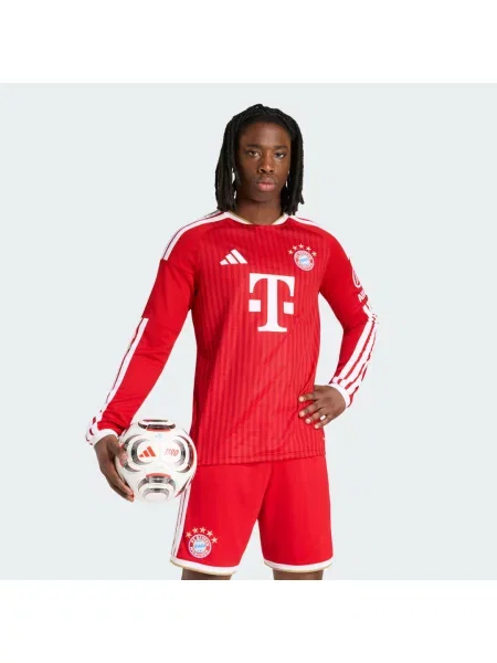 Koszulka podstawowa z długim rękawem FC Bayern biała