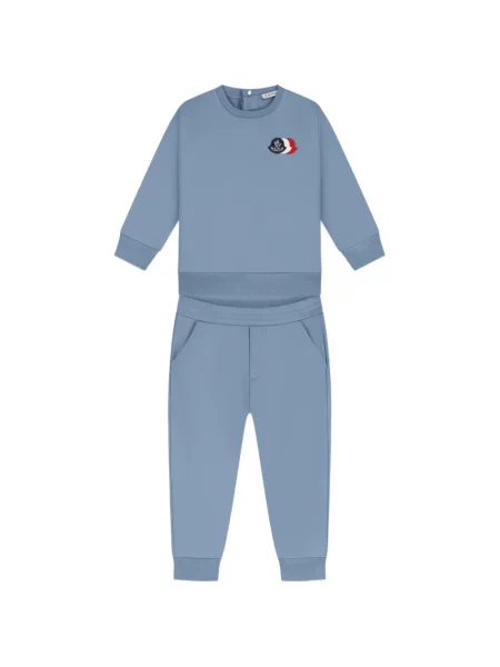 Komplet dresowy dziecięcy Moncler Enfant niebieski