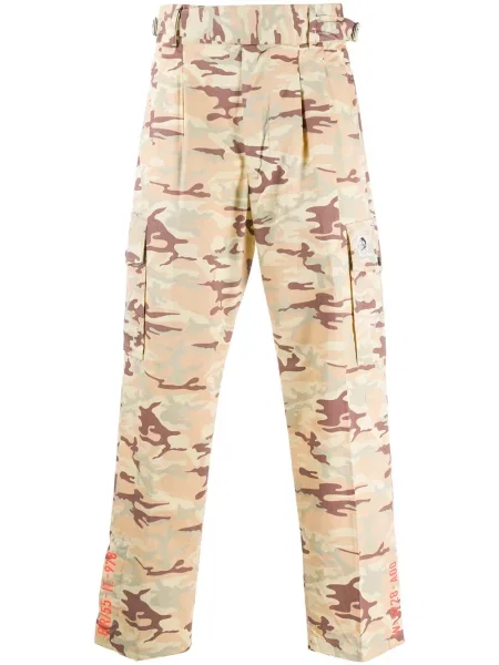 Pantaloni cargo Diesel cu model camuflaj