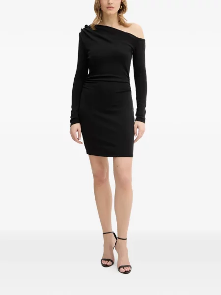 Rochie Guess cu un umăr gol negru
