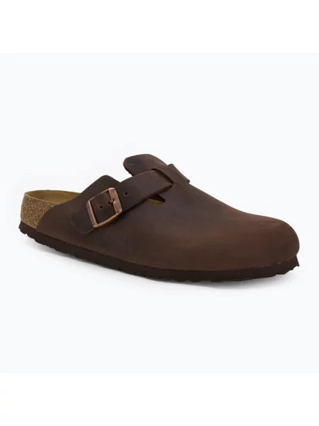 Pantofle Birkenstock hnědé
