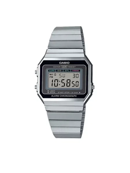 Retro ure Casio srebrna