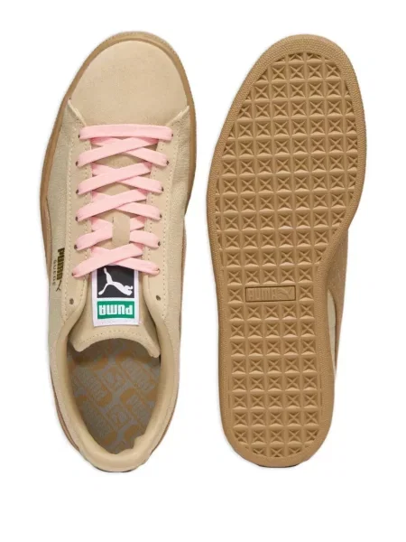 Sneakersy Puma Suede zamszowe brązowe
