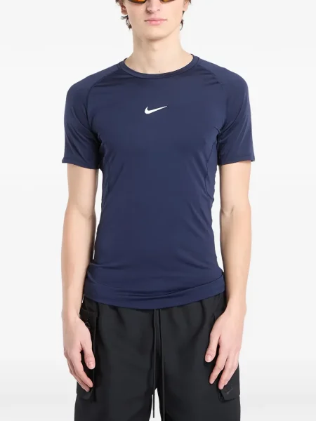 Kratak retro majica Nike s čipkom crna