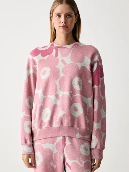 Marimekko hanorac pentru femei din roz