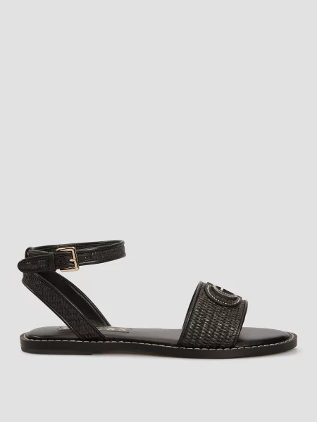 Сандалії GUESS поліуретан чорний