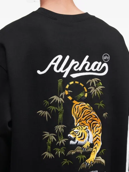 Vesta Alpha Industries s printom s uzorkom tigra crna