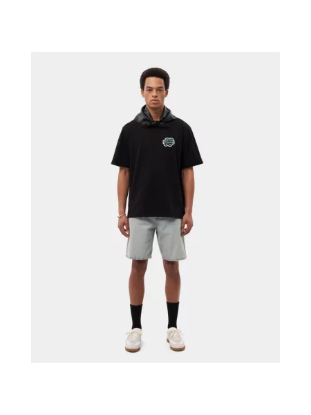 Filling Pieces t-shirt Gowtu z aplikacją czarny