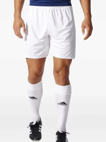 Pantaloni Adidas plasă alb