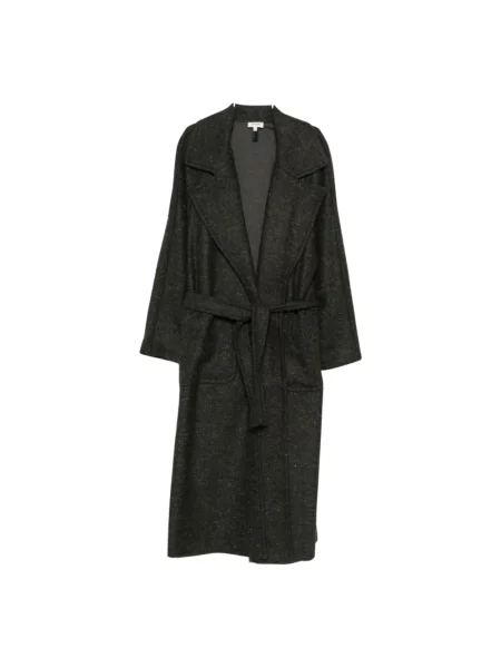 Długi płaszcz Diega zielony