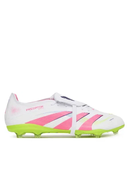 Adidas Futbolo batai Predator Pro Fold-Over Tongue Firm Ground balta