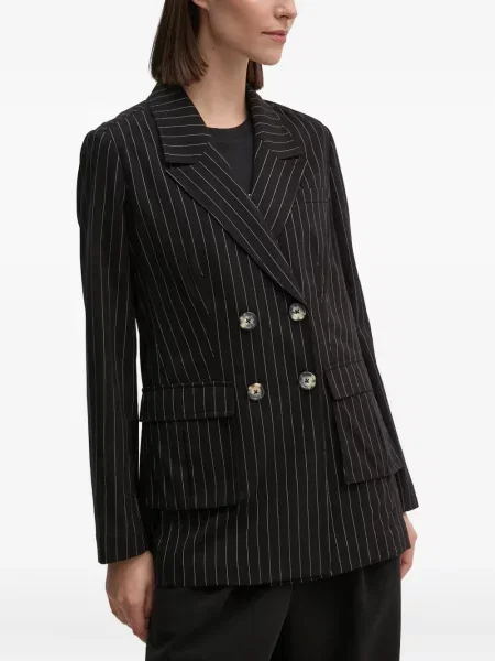Geacă Dkny cu dungi negru
