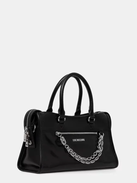 Кожаная сумочка Love Moschino