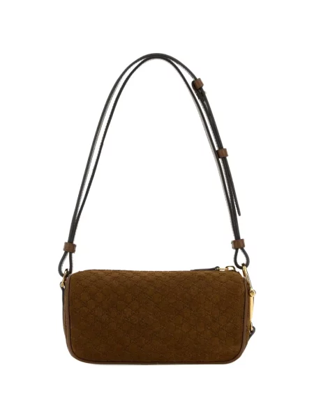 Τσάντα Gucci σουέτ καφέ