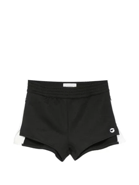 Pantaloni scurți Coperni cu broderie negru