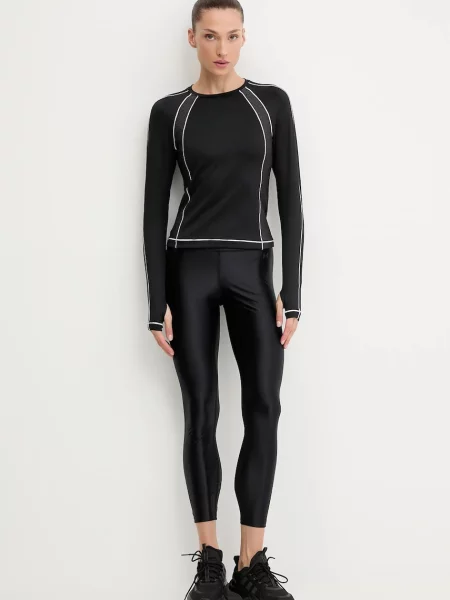 Under Armour Majica z dolgimi rokavi za vadbo ColdGear črna