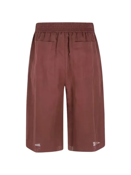 Scurt pantaloni scurți Brunello Cucinelli maro