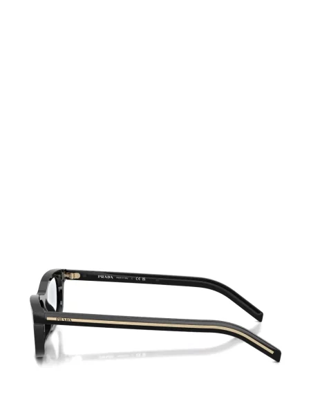 Правоъгълни слънчеви очила Prada Eyewear черно