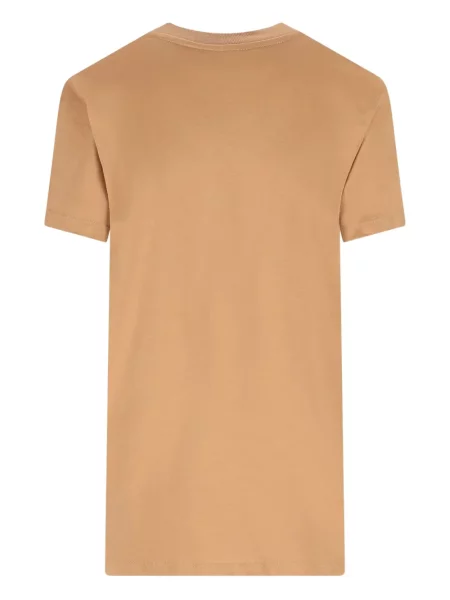 Tricou Max Mara cu broderie maro