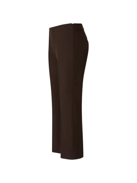 Pantaloni Peserico evazate maro