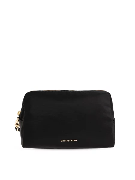 Pungă cosmetică Michael Michael Kors slingback negru