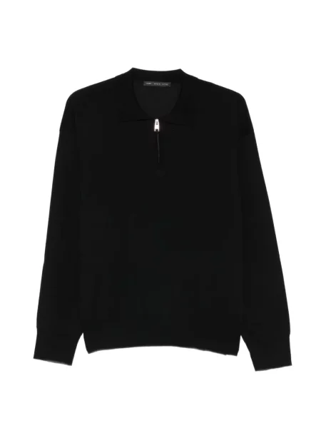 Tricou polo Low Brand negru