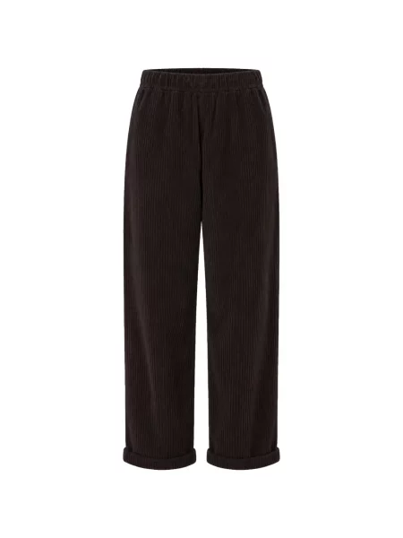 Pantaloni Labo Art de catifea cord maro