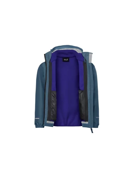 Geacă copii Jack Wolfskin albastru