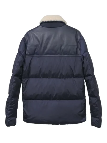 Péřová bunda Christian Dior Pre-owned modrá